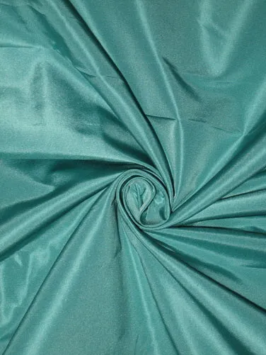 100% Pure SILK TAFFETA FABRIC Deep Sea Blue 54&quot; wide