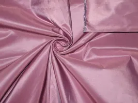 100% Pure SILK TAFFETA FABRIC Pinkish Lavender 4.36 yards continuous piece 54" wide TAF93