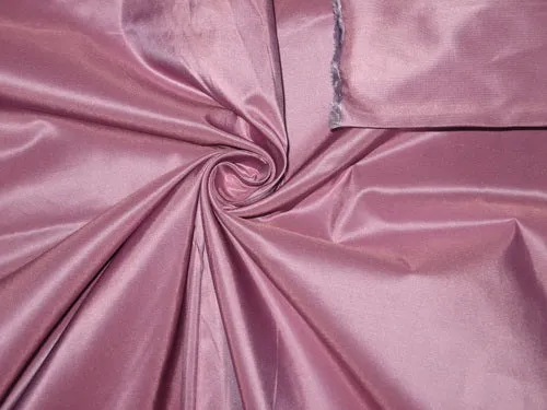 100% Pure SILK TAFFETA FABRIC Pinkish Lavender 4.36 yards continuous piece 54" wide TAF93