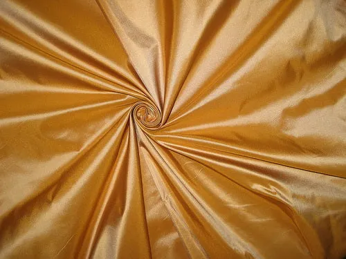 100% Pure SILK TAFFETA FABRIC Sandalwood Bronze color by the yad 54" wide TAF160