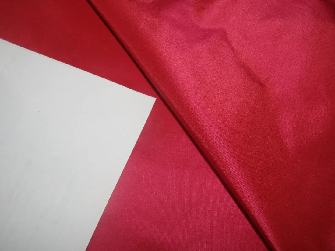 100% Pure SILK TAFFETA FABRIC Watermelon  Pink color 54" wide TAF198[7]