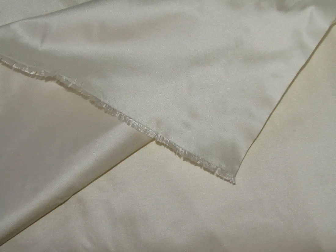 100% silk 40 momme IVORY SILK TAFFETA fabric 54" WIDE TAF2