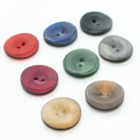 2 Hole Classic Matt Ombre Button