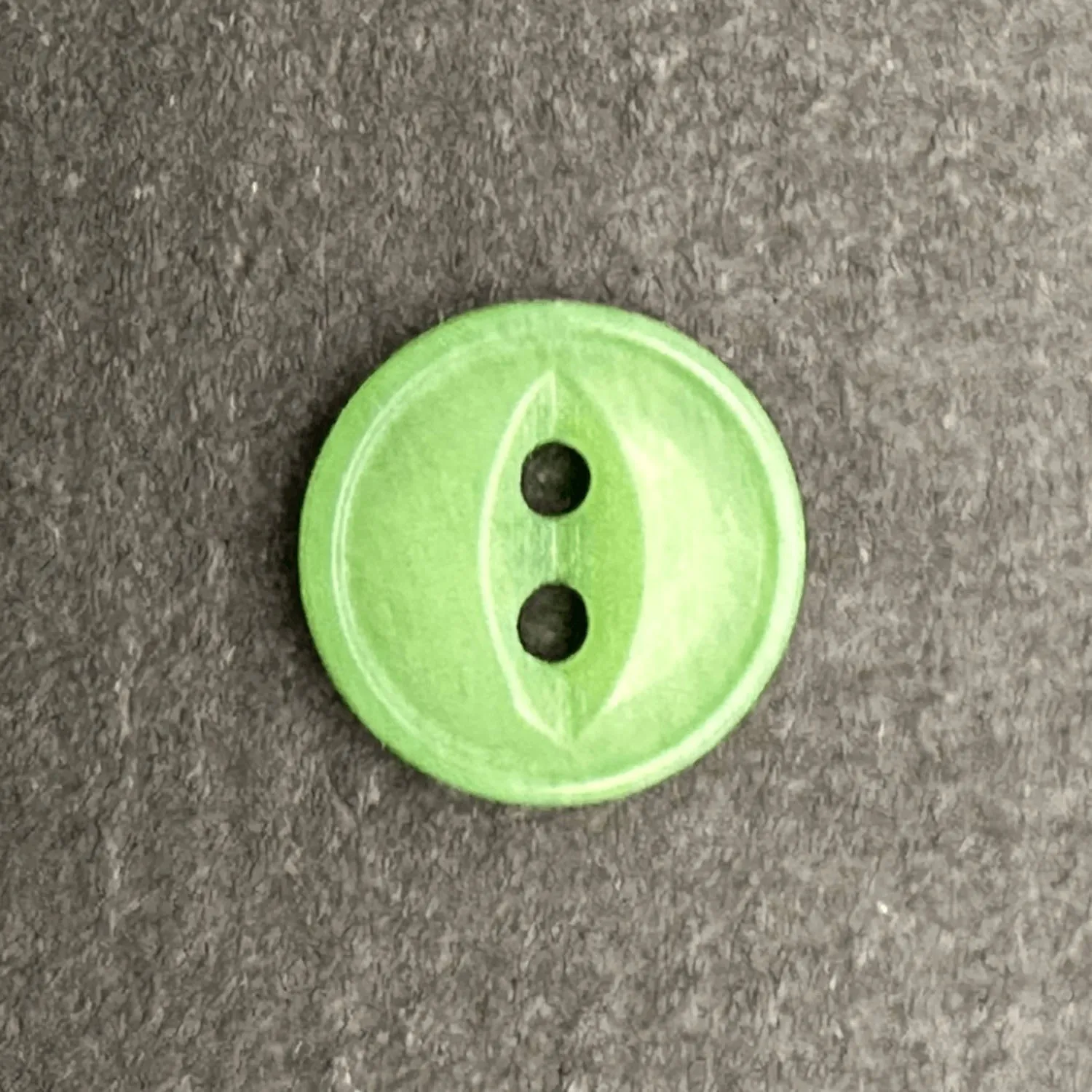 2 Hole Rim Edge Fish Eye Shirt Button 12mm