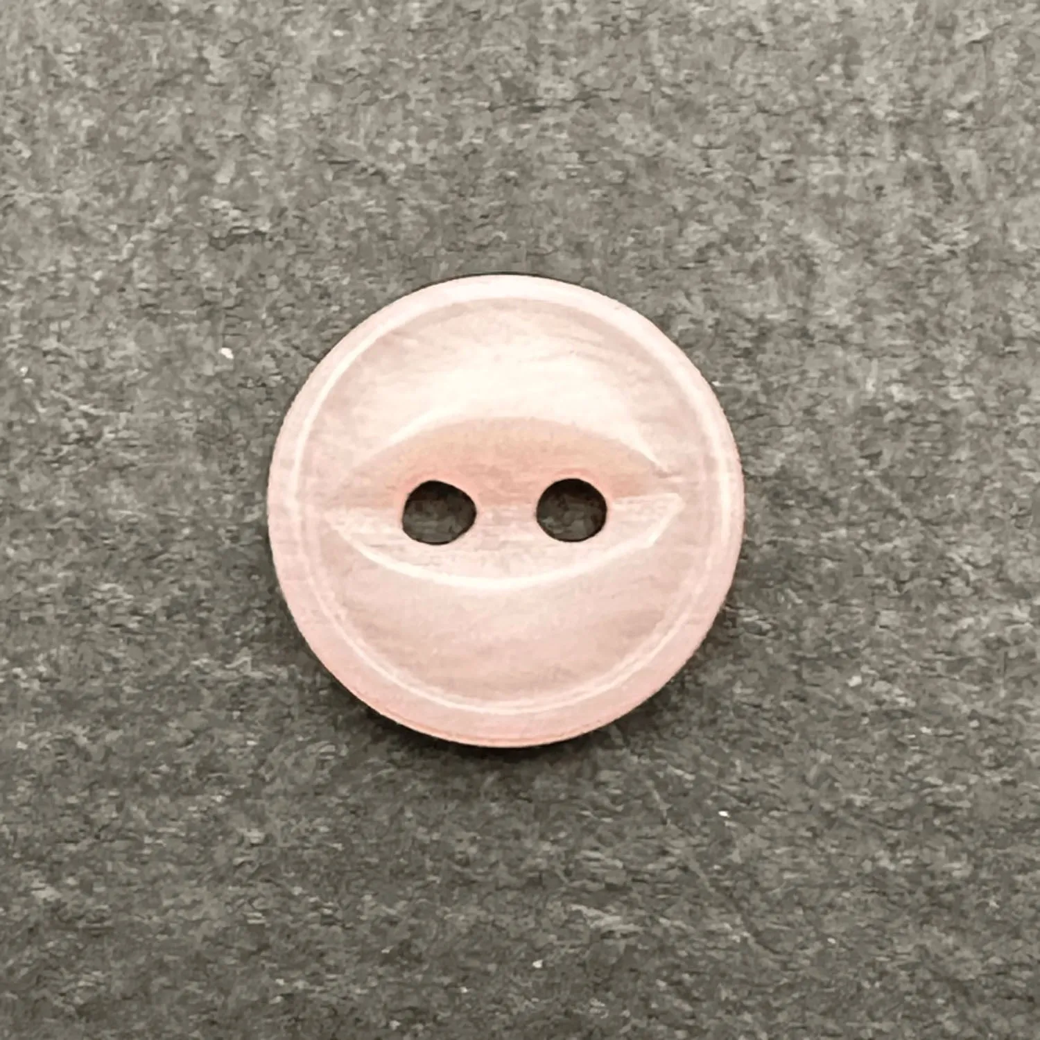 2 Hole Rim Edge Fish Eye Shirt Button 12mm