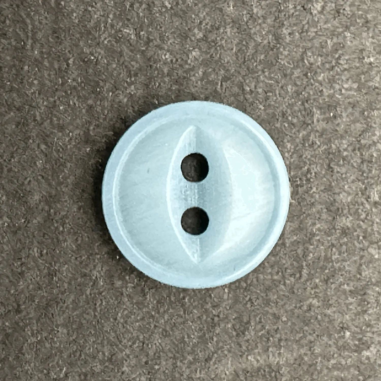 2 Hole Rim Edge Fish Eye Shirt Button 12mm