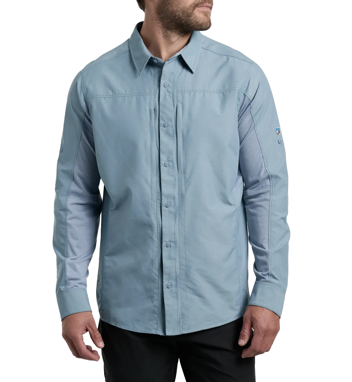 Airspeed LS Sport Shirt Blue Slate