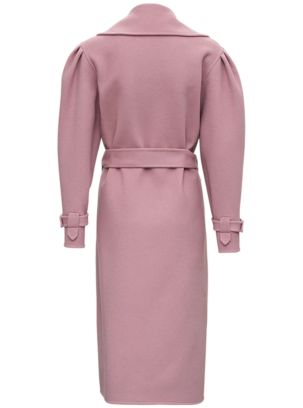 Alberta Ferretti Tie-Waist Wrap Coat