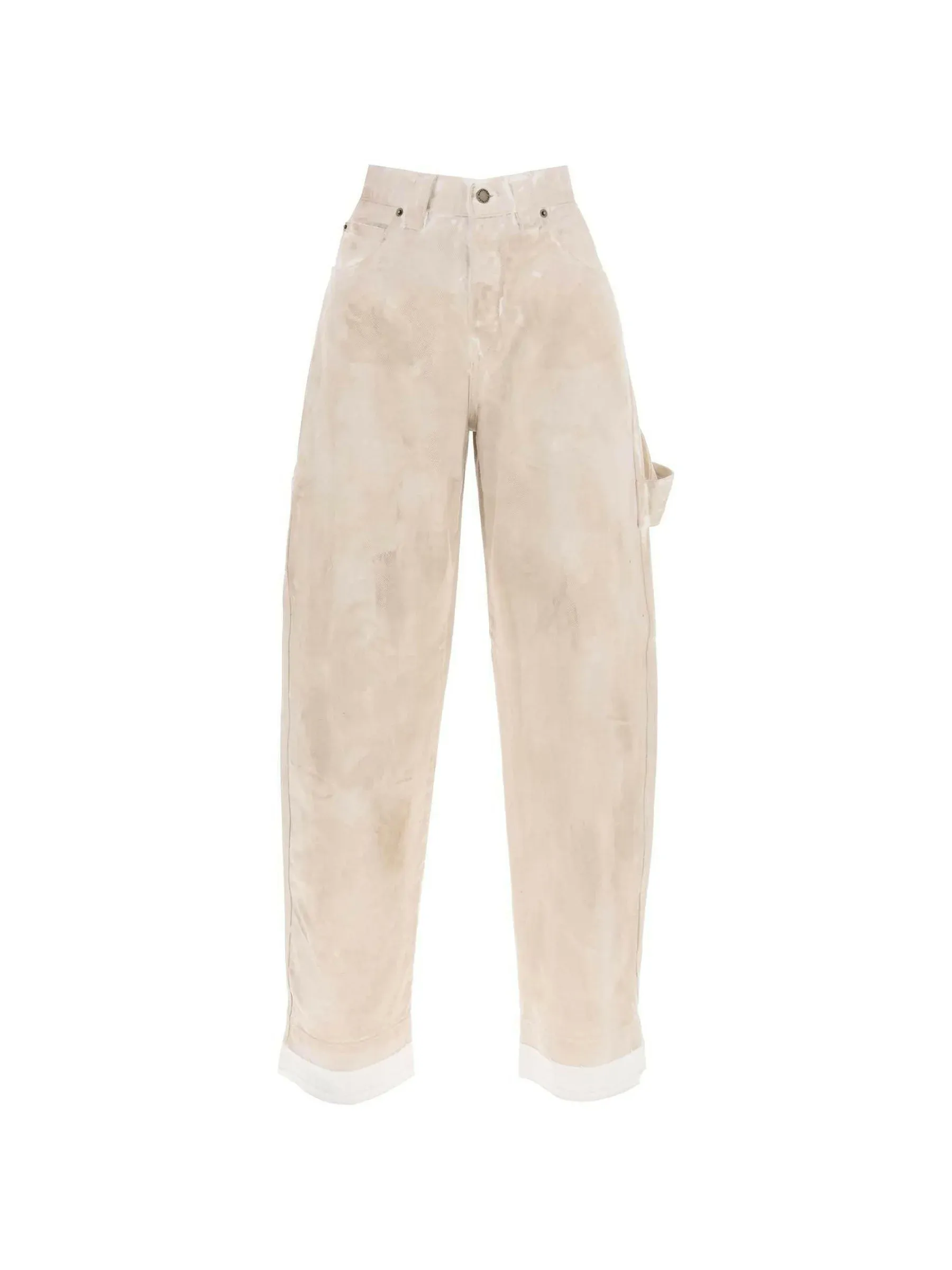 Audrey Marble Effect Cargo Pants