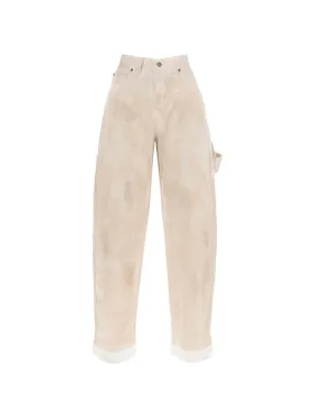 Audrey Marble Effect Cargo Pants