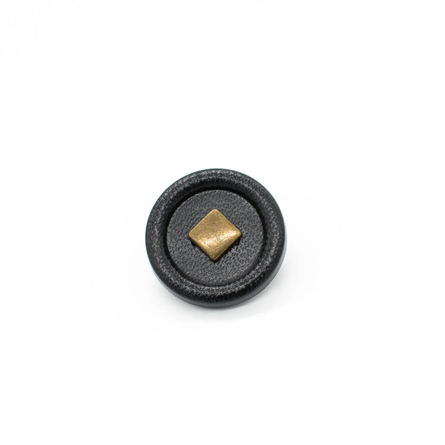 Brass Metal Central Leather Shank Button