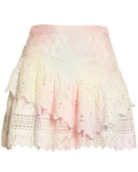 Candyland Eyelet Aaron Mini Skirt