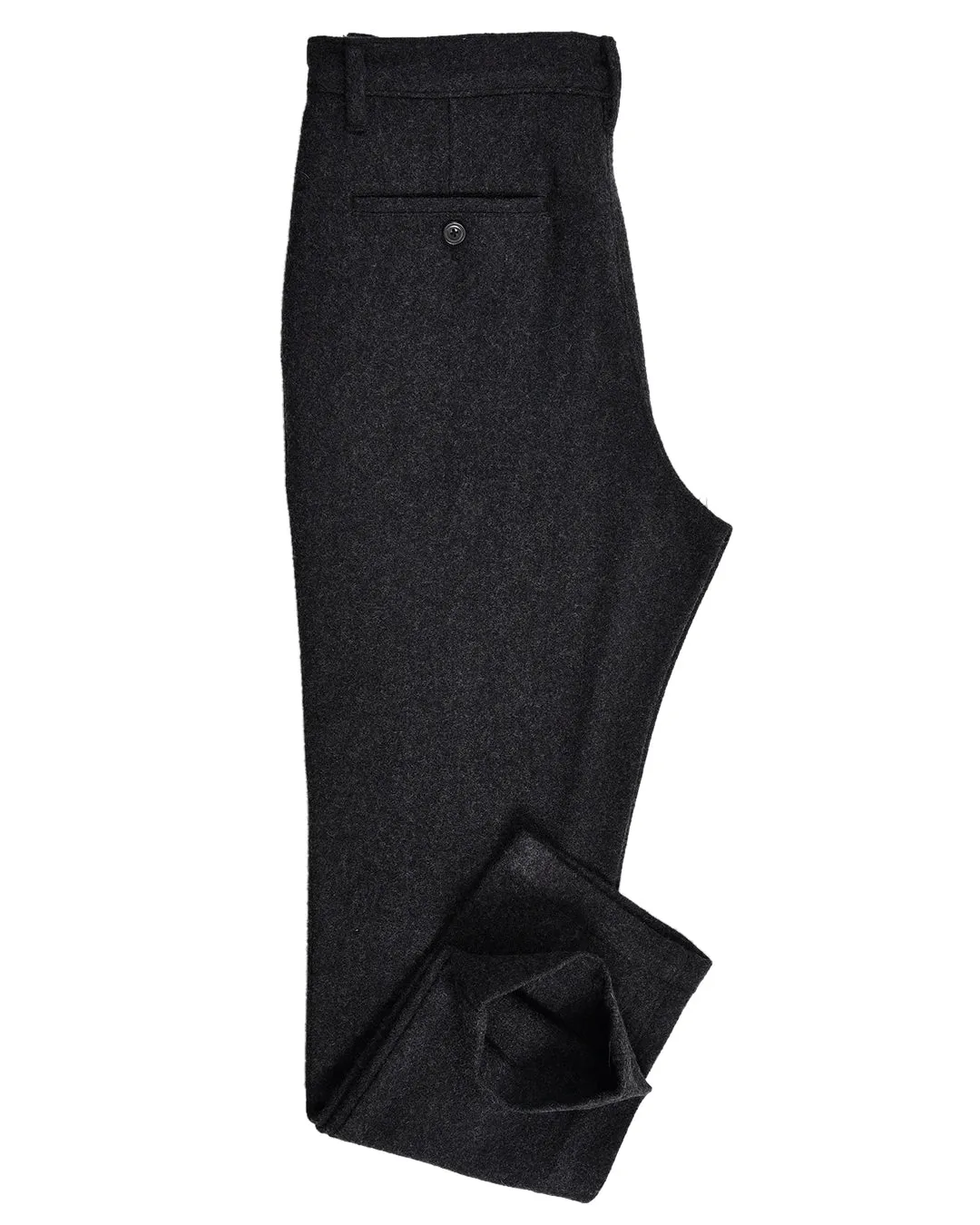 Charcoal Grey Wool Winter Pant