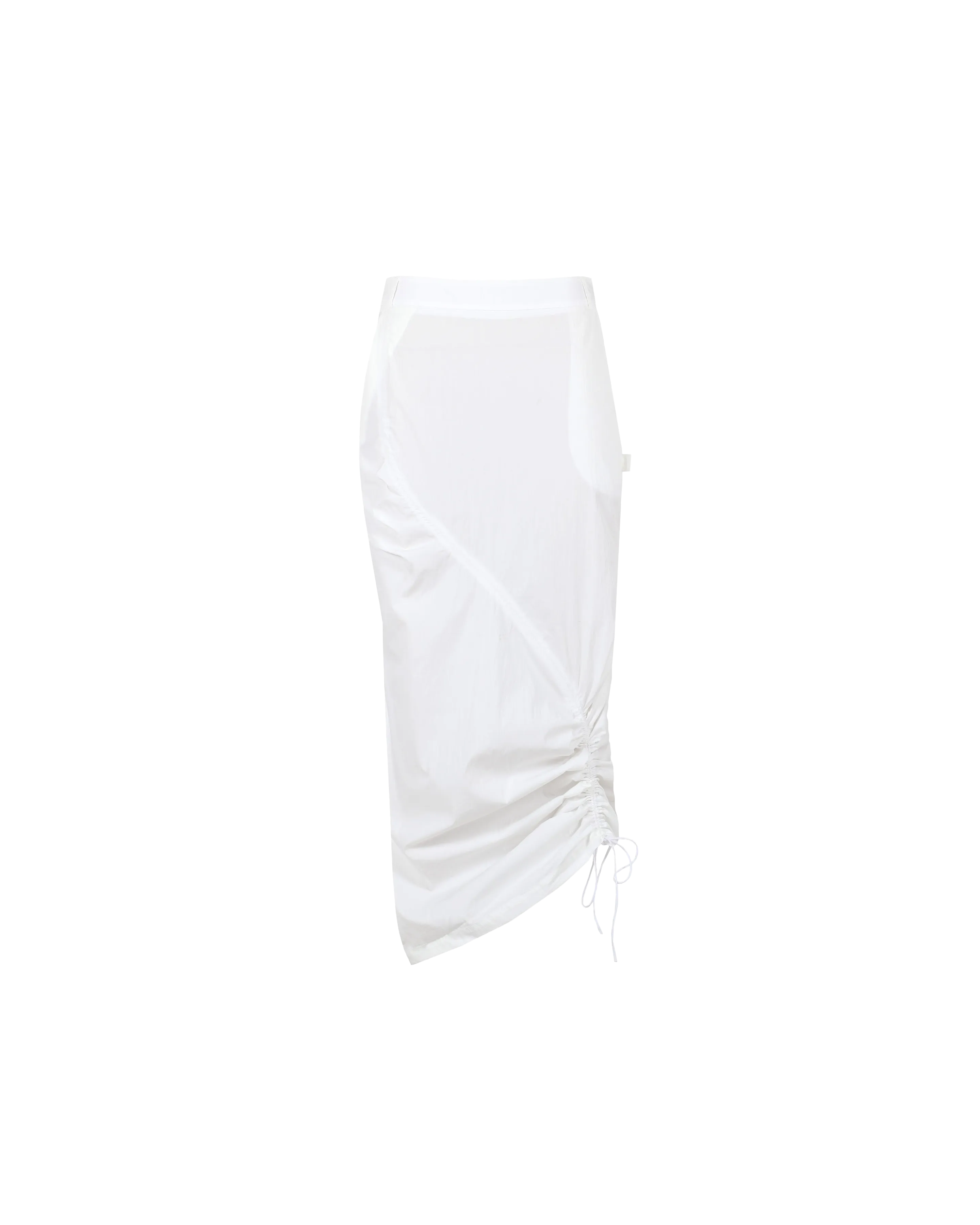 DONOVAN TIE SKIRT WHITE