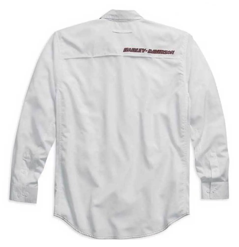 Harley-Davidson® Long Sleeve Performance Button Front Shirt- 99016-15VM