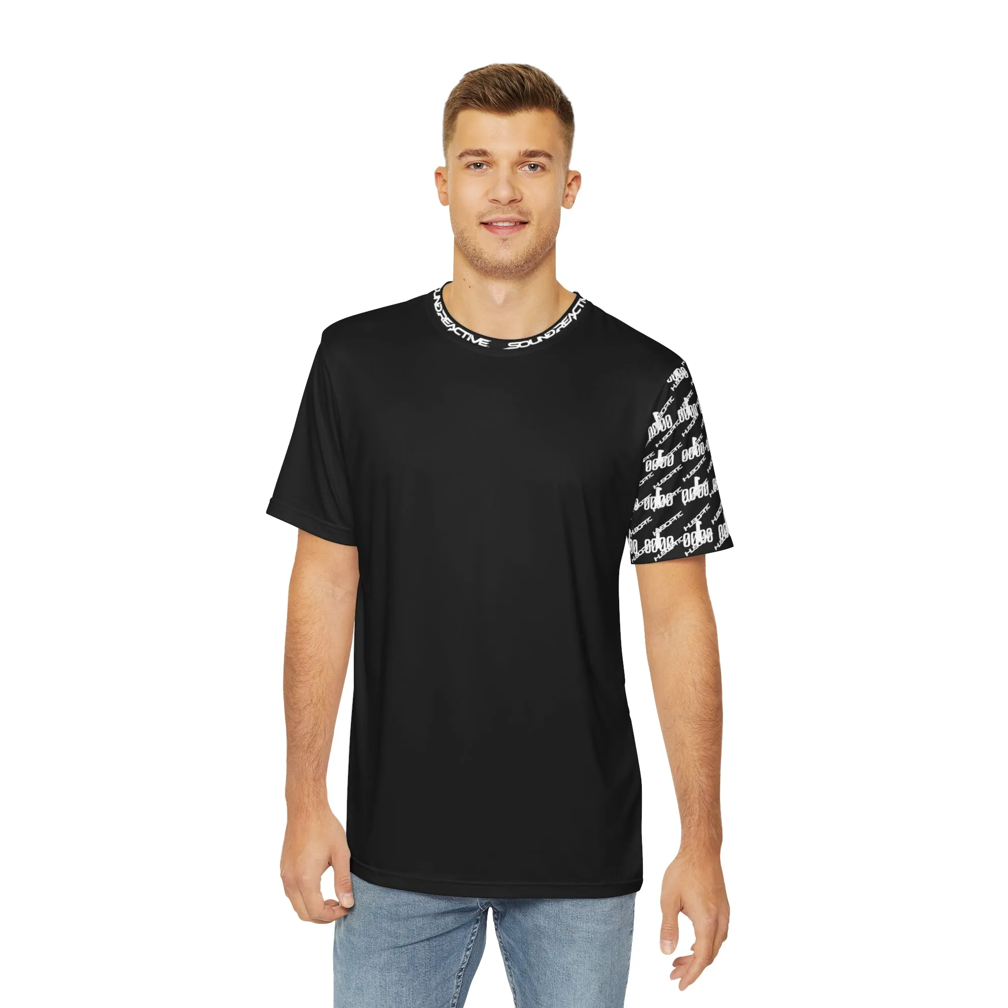 HUBOPTIC® Original Black Sleeves 00100 SR Streetwear T-shirt Graphic Tees V24