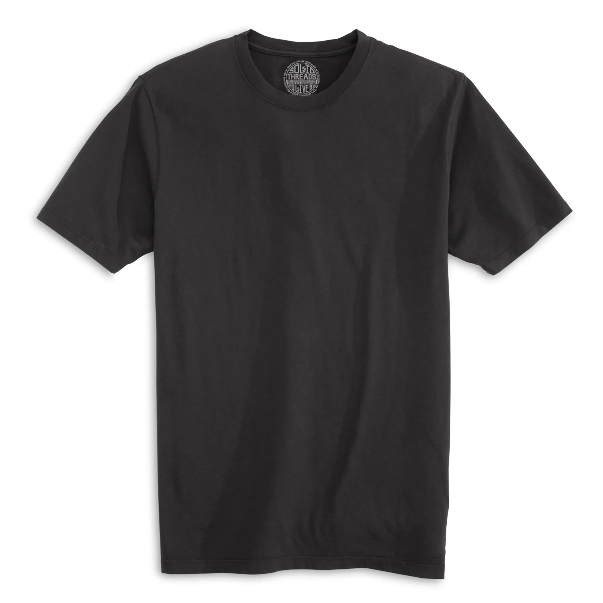 Men's Solid Threads 100% GOTS Certifed Organic Cotton T-shirt