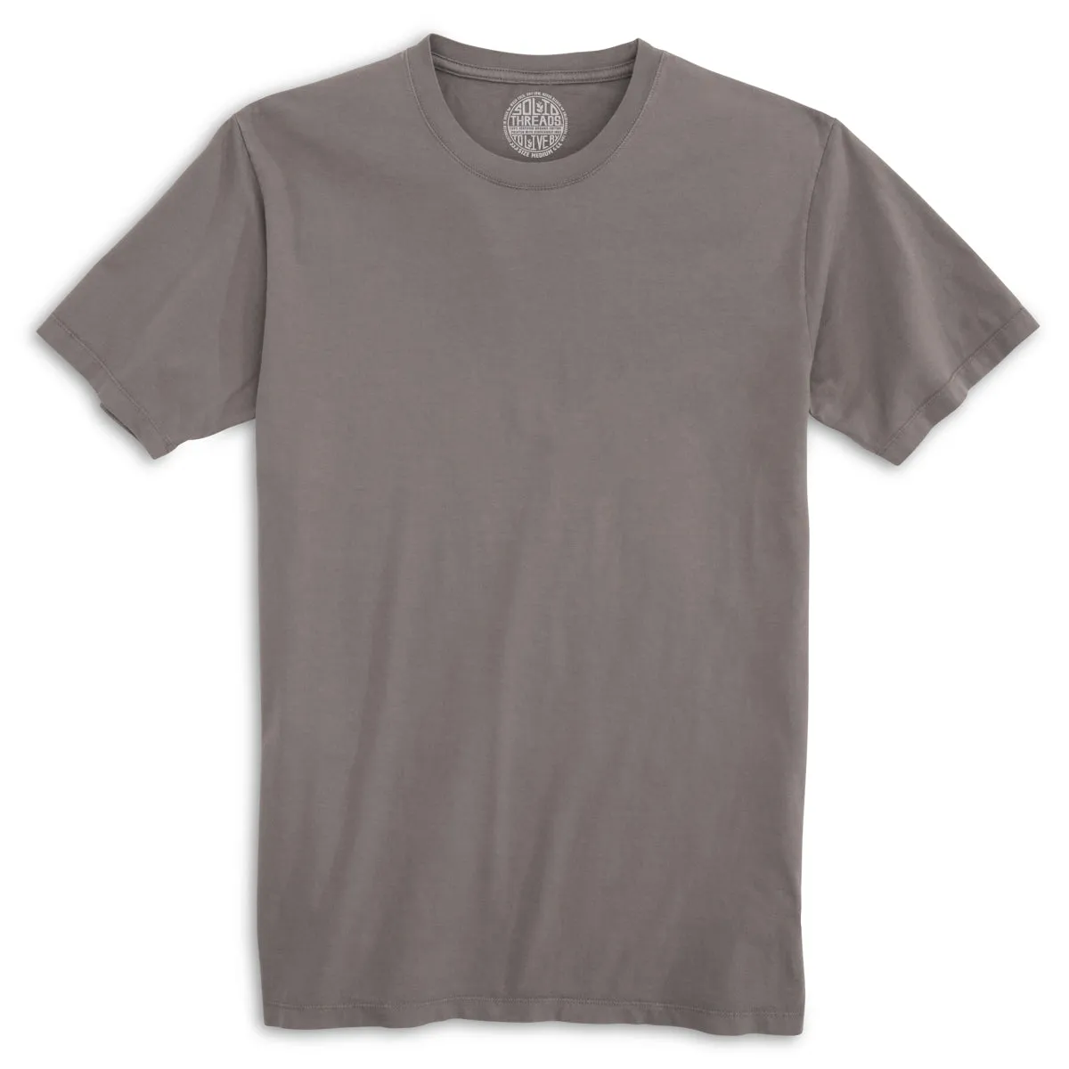 Men's Solid Threads 100% GOTS Certifed Organic Cotton T-shirt