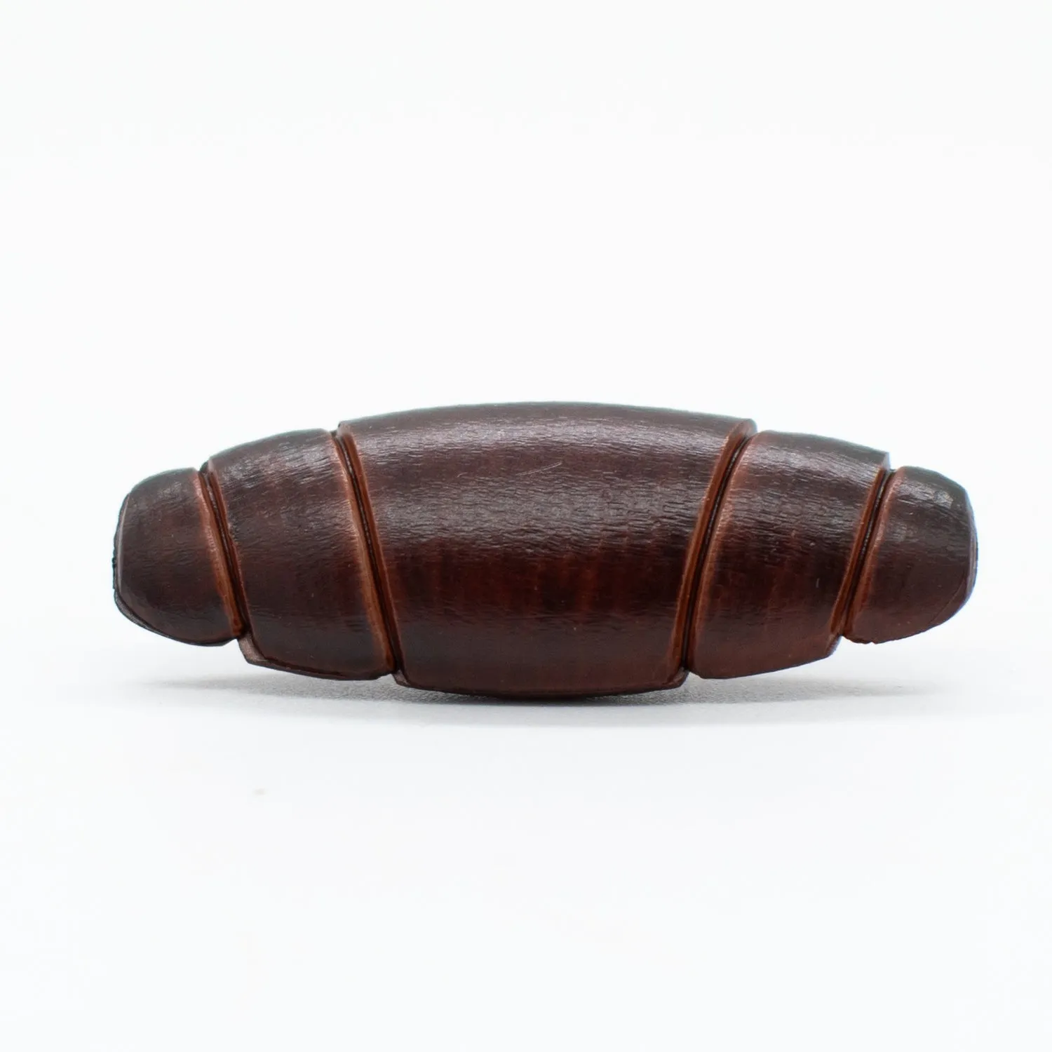 Metal/Imitation Leather Toggle Shank Button