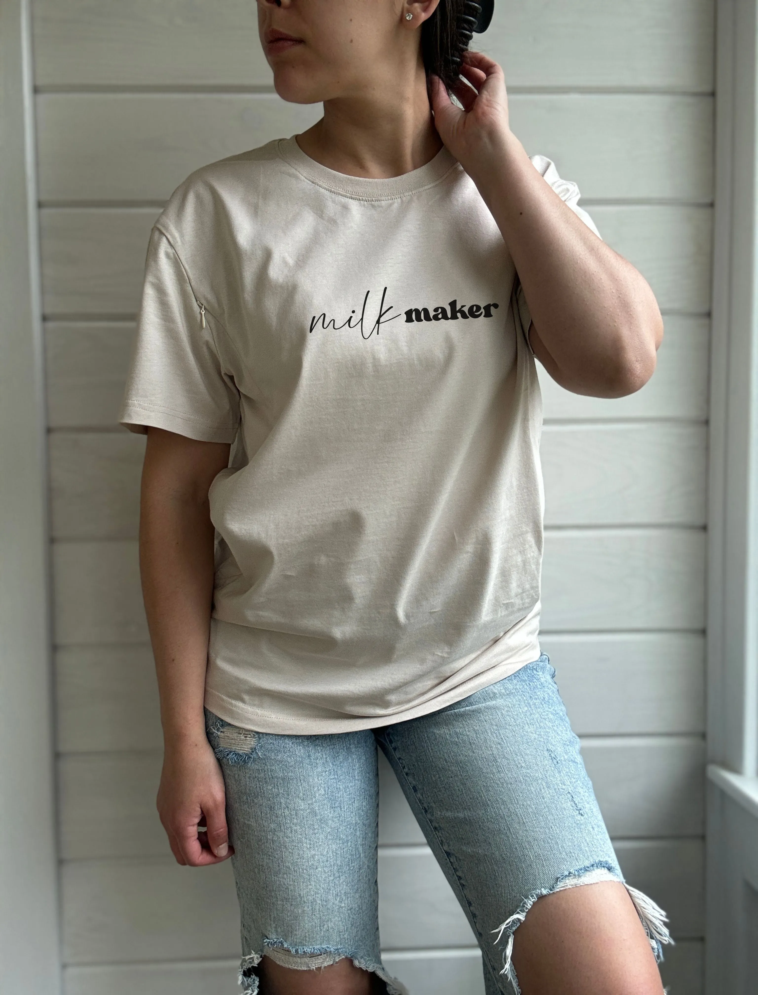 Milk Maker Solid Comfort Tee