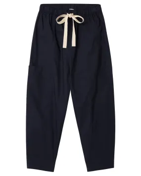 Navy LM Poplin Pant