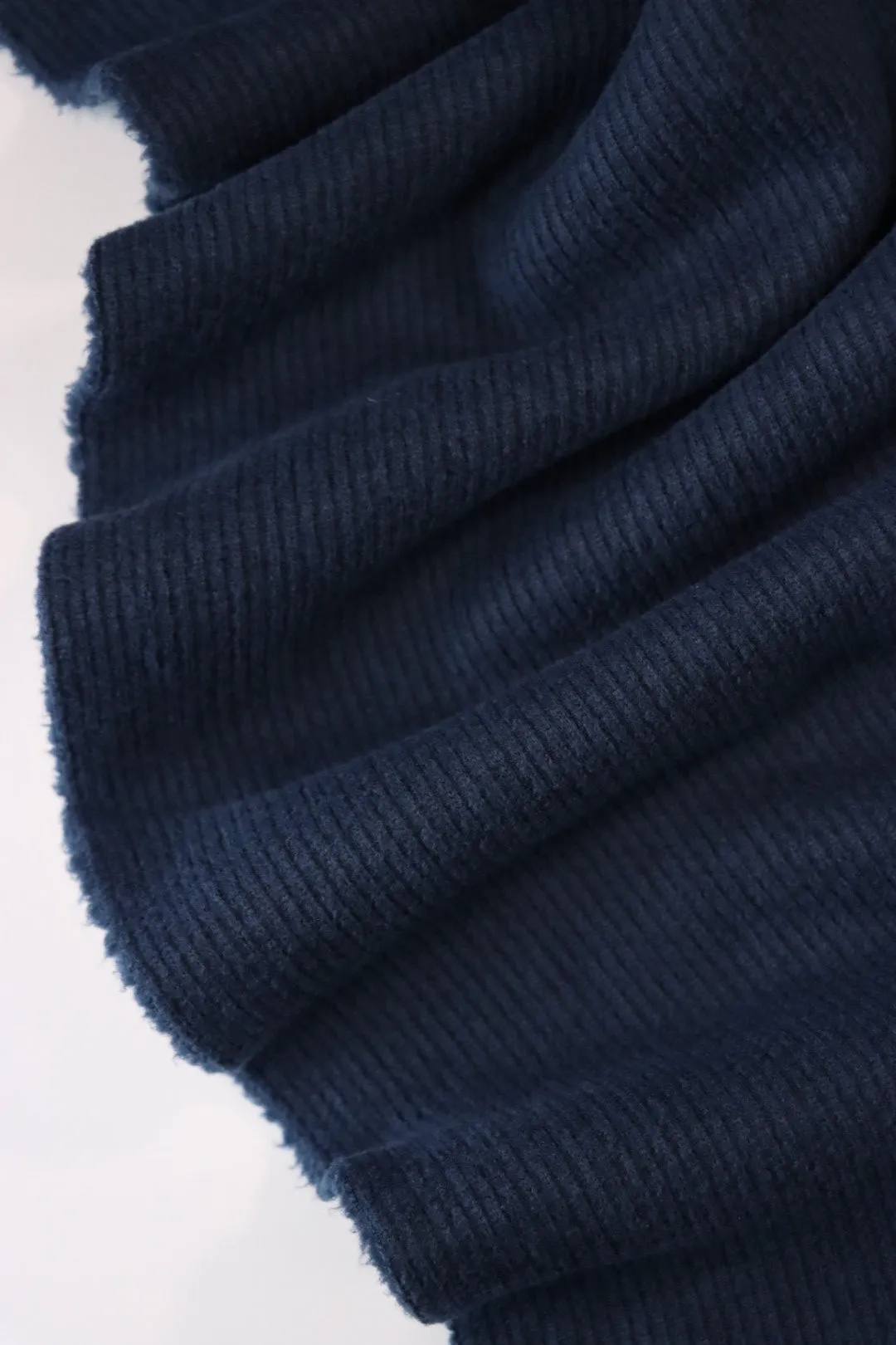 Navy Polartec Wind Pro Ribbed Sweater Fleece