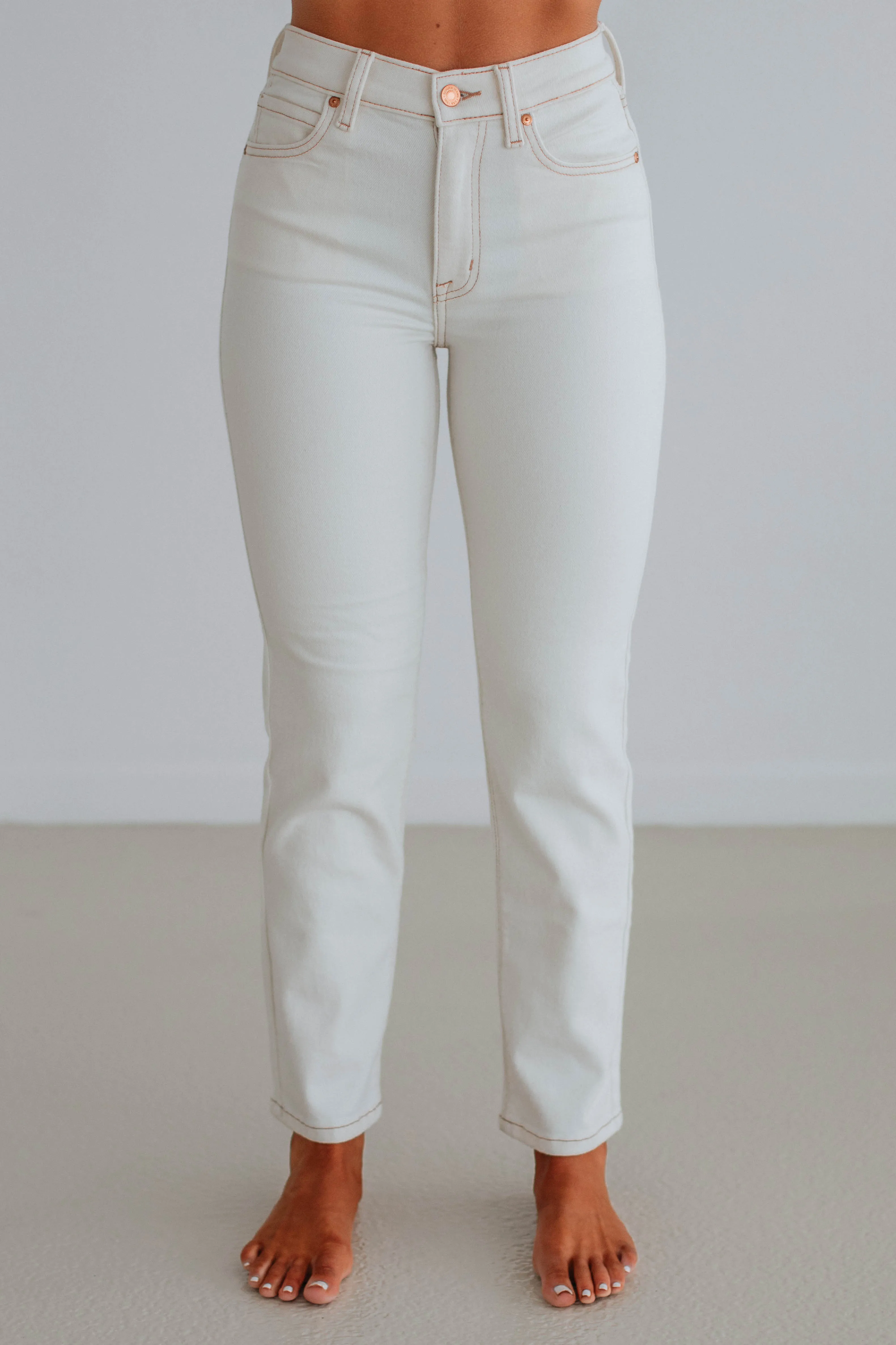 Olsen Eunina Jeans - Ecru