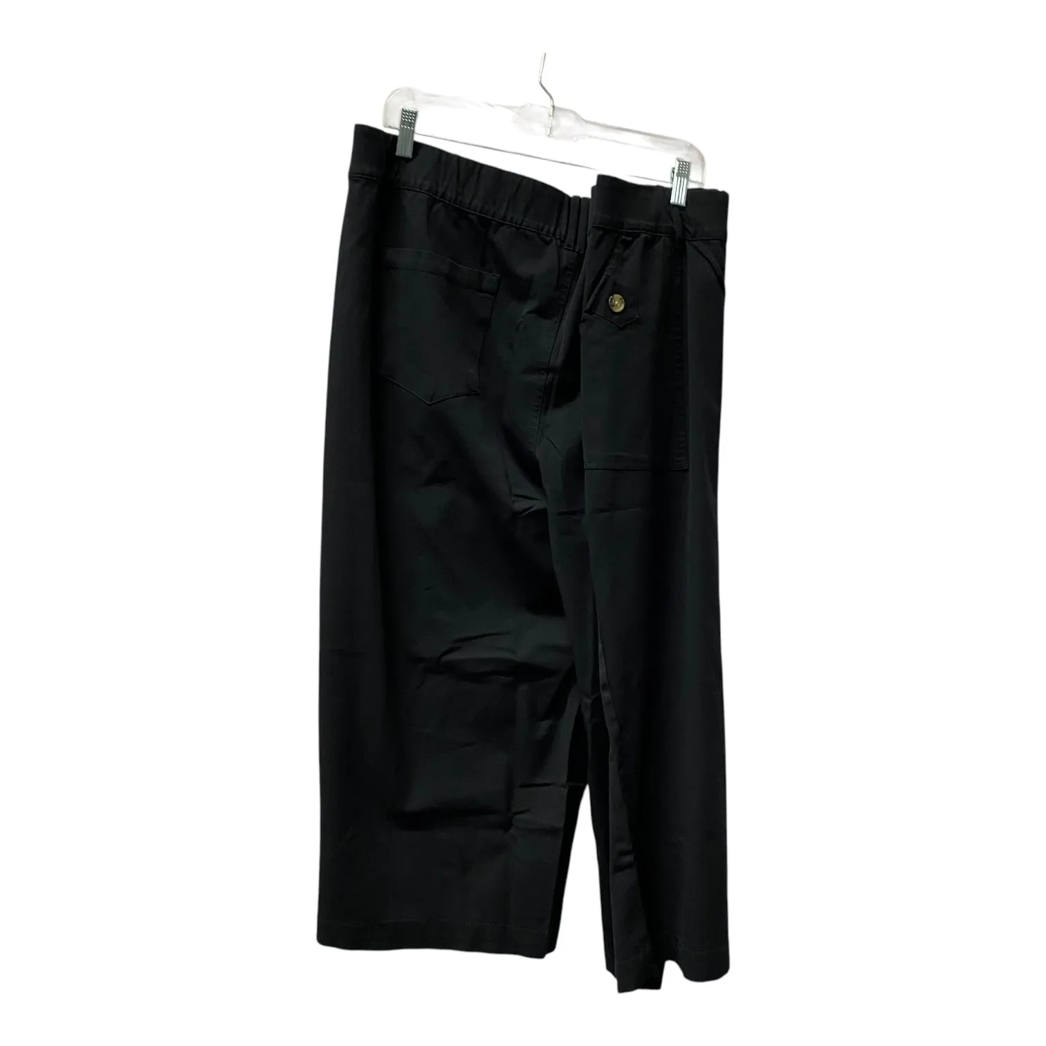 Pants Cropped By Any Body In Black, Size:22