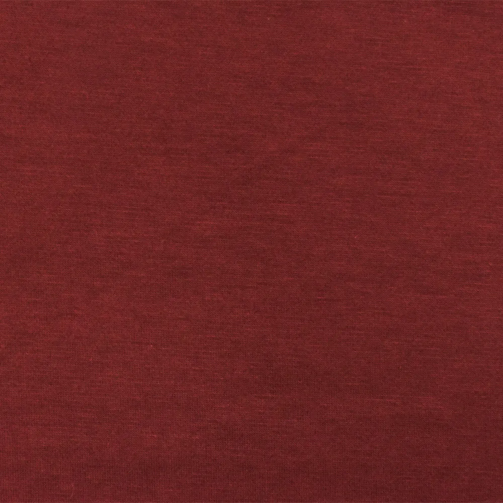 Red Solid Stretch Rayon Jersey Knit Fabric