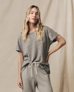 The Boxy Crew. Solid -- Heather Grey