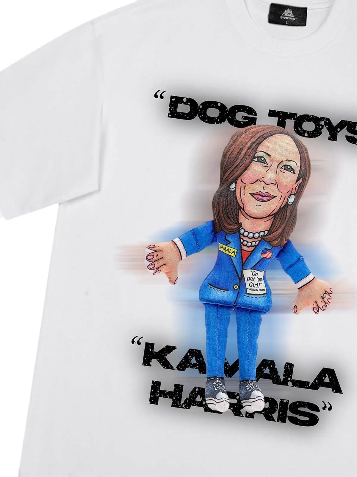 Thesupermade Kamala Harris Graffiti T-shirt