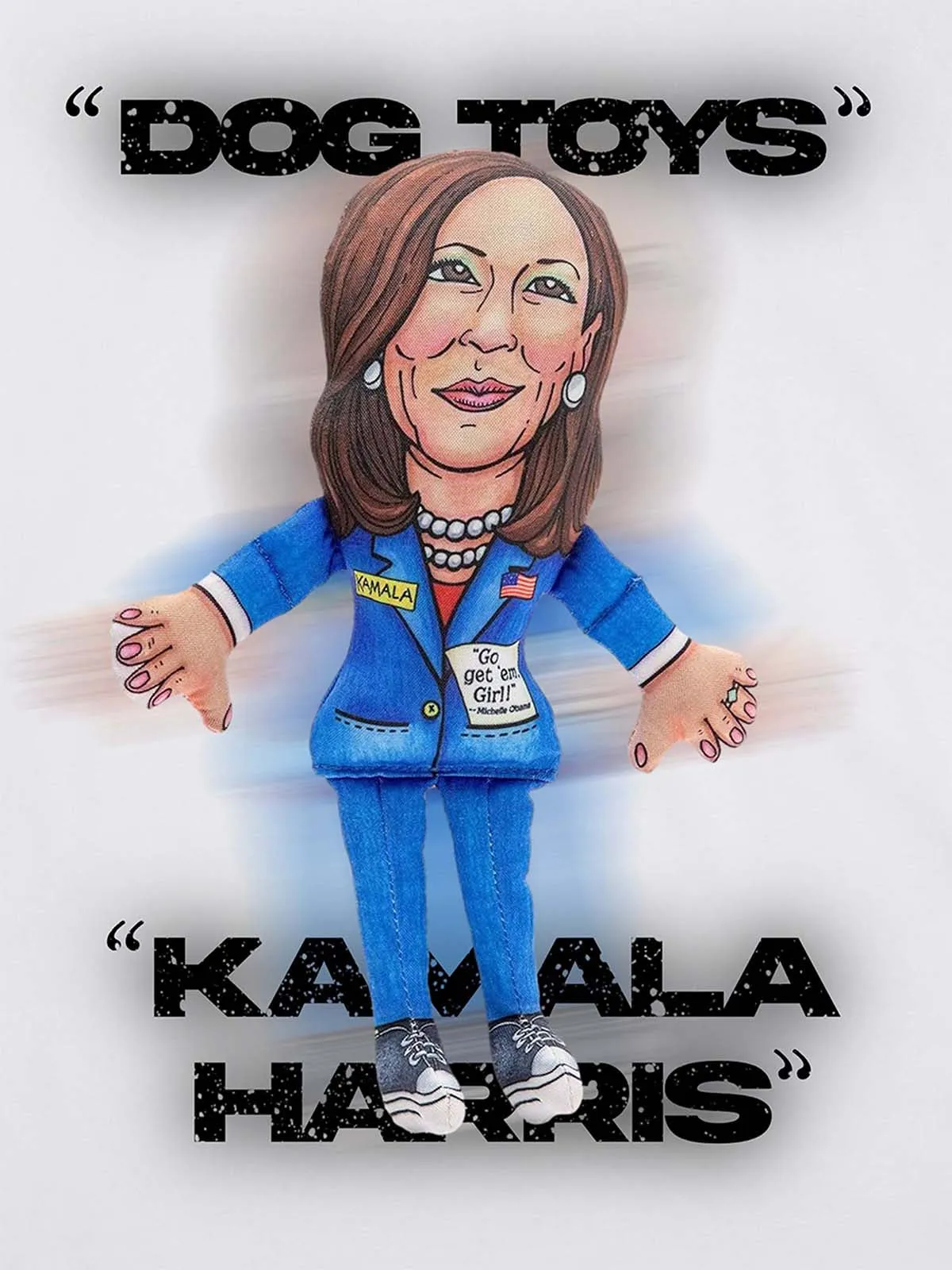 Thesupermade Kamala Harris Graffiti T-shirt