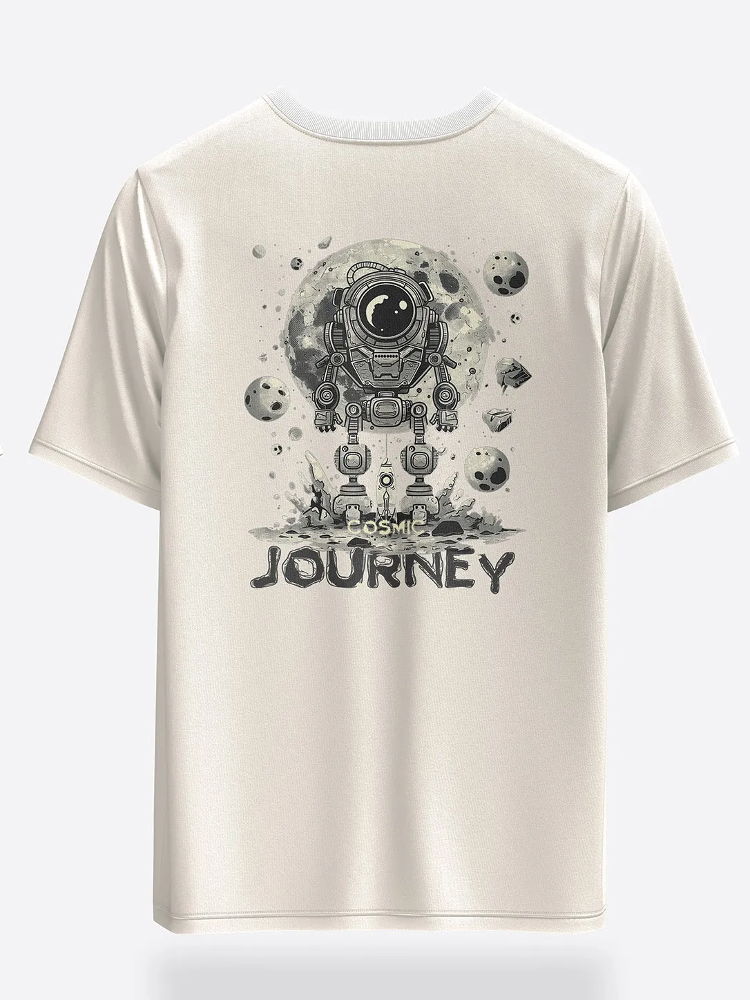 Unisex Cosmic Journey Oversized Graphic Tees