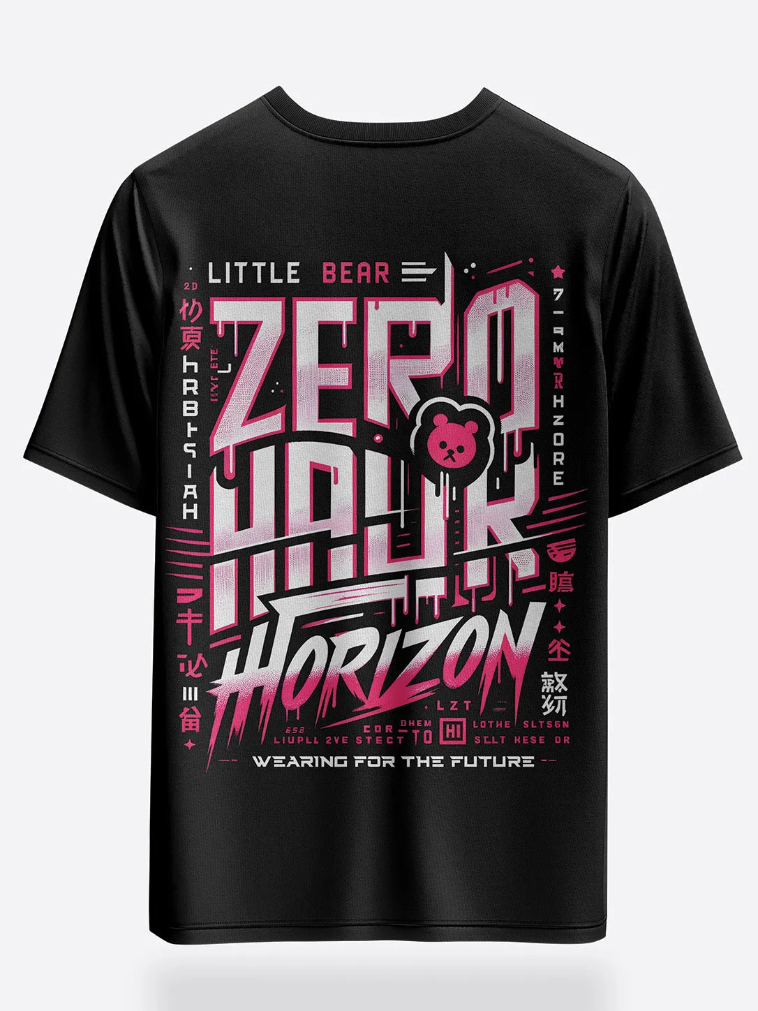 Unisex Oversized Graphic Tees - Zero Hour T-Shirt