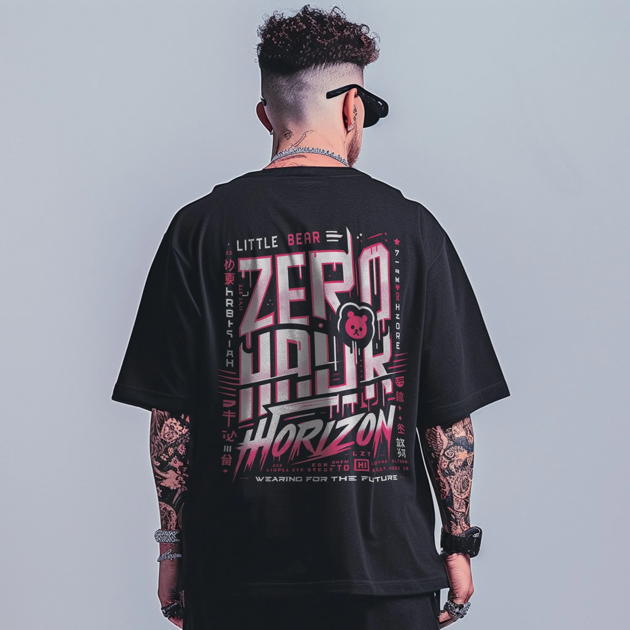 Unisex Oversized Graphic Tees - Zero Hour T-Shirt